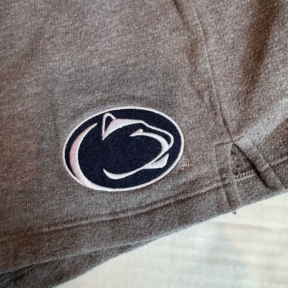 PINK Victoria's Secret Penn State Gray Athletic Shorts - Picture 3 of 6